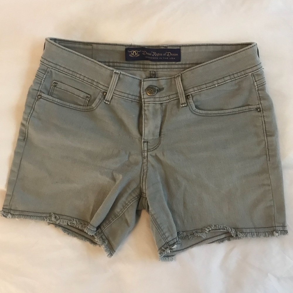 Divine Rights of Denim Stretchy Shorts